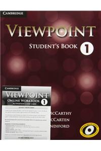 Viewpoint Level 1 Blended Online Pack (Student's Book and Online Workbook Activation Code Card)