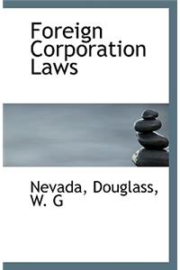 Foreign Corporation Laws