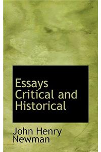 Essays Critical and Historical