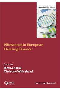 Milestones in European Housing Finance