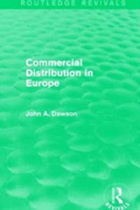 Commercial Distribution in Europe (Routledge Revivals)