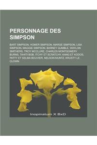 Personnage Des Simpson