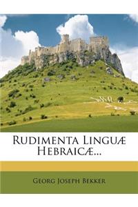 Rudimenta Linguae Hebraicae...