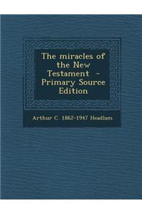 Miracles of the New Testament