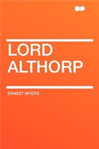 Lord Althorp