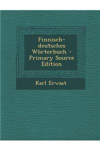 Finnisch-Deutsches Worterbuch