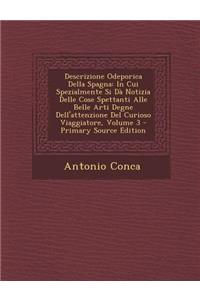 Descrizione Odeporica Della Spagna