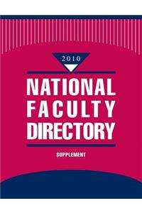 National Faculty Directory Supplement