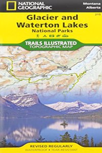 Best Easy Day Hiking Guide and National Geographic Trail Map Bundle: Glacier and Waterton National Parks