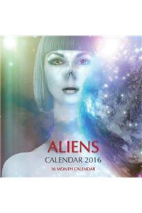 Aliens Calendar 2016