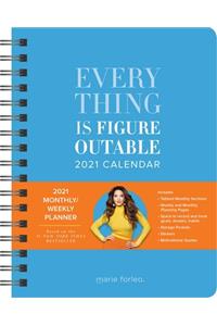 Everything Is Figureoutable 2021 Monthly/Weekly Planner Calendar