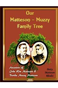 Matteson-Muzzy Family Tree