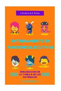 Entrenamiento en Funciones Ejecutivas. Organización Tarea y Materiales. Cuaderno 8.