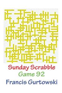 Sunday Scrabble Game 92
