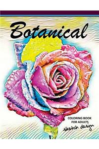 Botanical Coloring Books for Adults