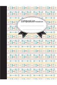 Composition Notebook, 8.5 x 11, 110 pages