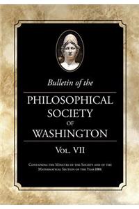 Bulletin of the Philosophical Society of Washington