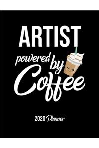 Artist Powered By Coffee 2020 Planner