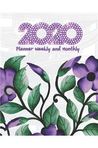 2020 Planner Weekly Monthly