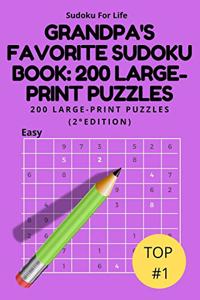 Grandpa's Favorite Sudoku Book