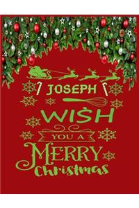 JOSEPH wish you a merry christmas