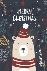 Merry Christmas journal Notebook