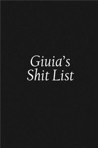 Giuia's Shit List