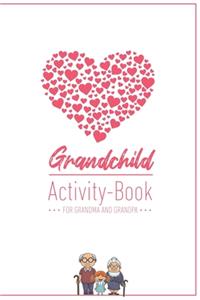 Grandchild Activity Book For Grandma And Grandpa
