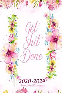 Get Shit Done 2020-2024 Monthly Planner