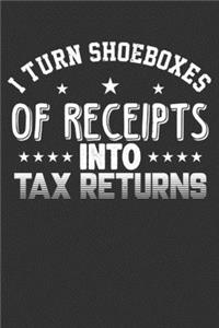 I Turn Shoeboxes of Receipts into Tax Returns