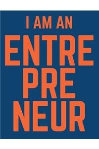 I am an Entrepreneur notebook