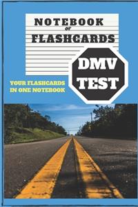Notebook of Flashcards- DMV Test