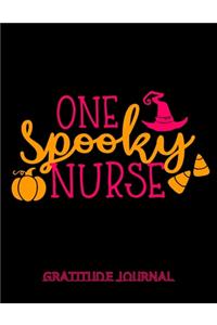 One Spooky Nurse Gratitude Journal