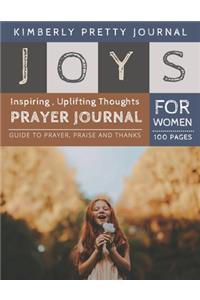 Joys Prayer Journal for Women