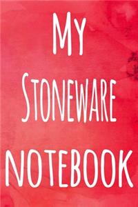 My Stoneware Notebook