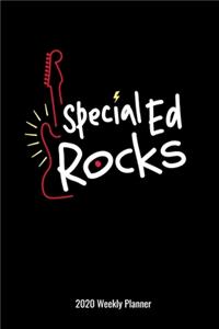 Special Ed Rocks 2020 Weekly Planner