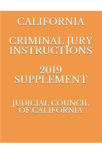 California Criminal Jury Instructions 2019 Supplement