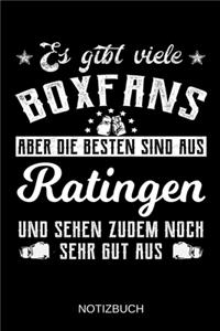 Es gibt viele Boxfans aber die besten sind aus Ratingen und sehen zudem noch sehr gut aus: A5 Notizbuch - Liniert 120 Seiten - Geschenk/Geschenkidee zum Geburtstag - Weihnachten - Ostern - Vatertag - Muttertag - Namenstag