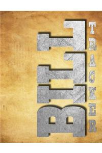 Bill Tracker Organizer Monthly Expense Budget Planner