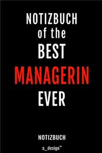 Notizbuch für Manager / Managerin