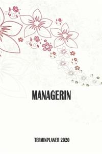 Managerin - Terminplaner 2020