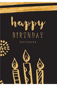 Happy Birthday Notebook