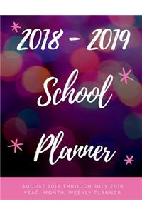 2018-2019 School Planner