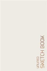 Unlined Sketch Book