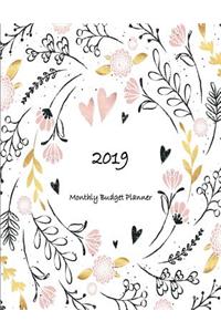 2019 Monthly Budget Planner