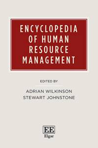 Encyclopedia of Human Resource Management