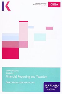 CIMA F1 Financial Reporting and Taxation