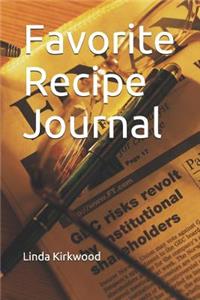 Favorite Recipe Journal