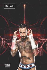Notebook: CM Punk Medium College Ruled Notebook 129 Pages Lined 7 X 10 in (17.78 X 25.4 CM)