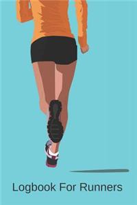 Logbook for Runners to Track Jogs & Runs for Marathon or Fitness Training Progress in 2019